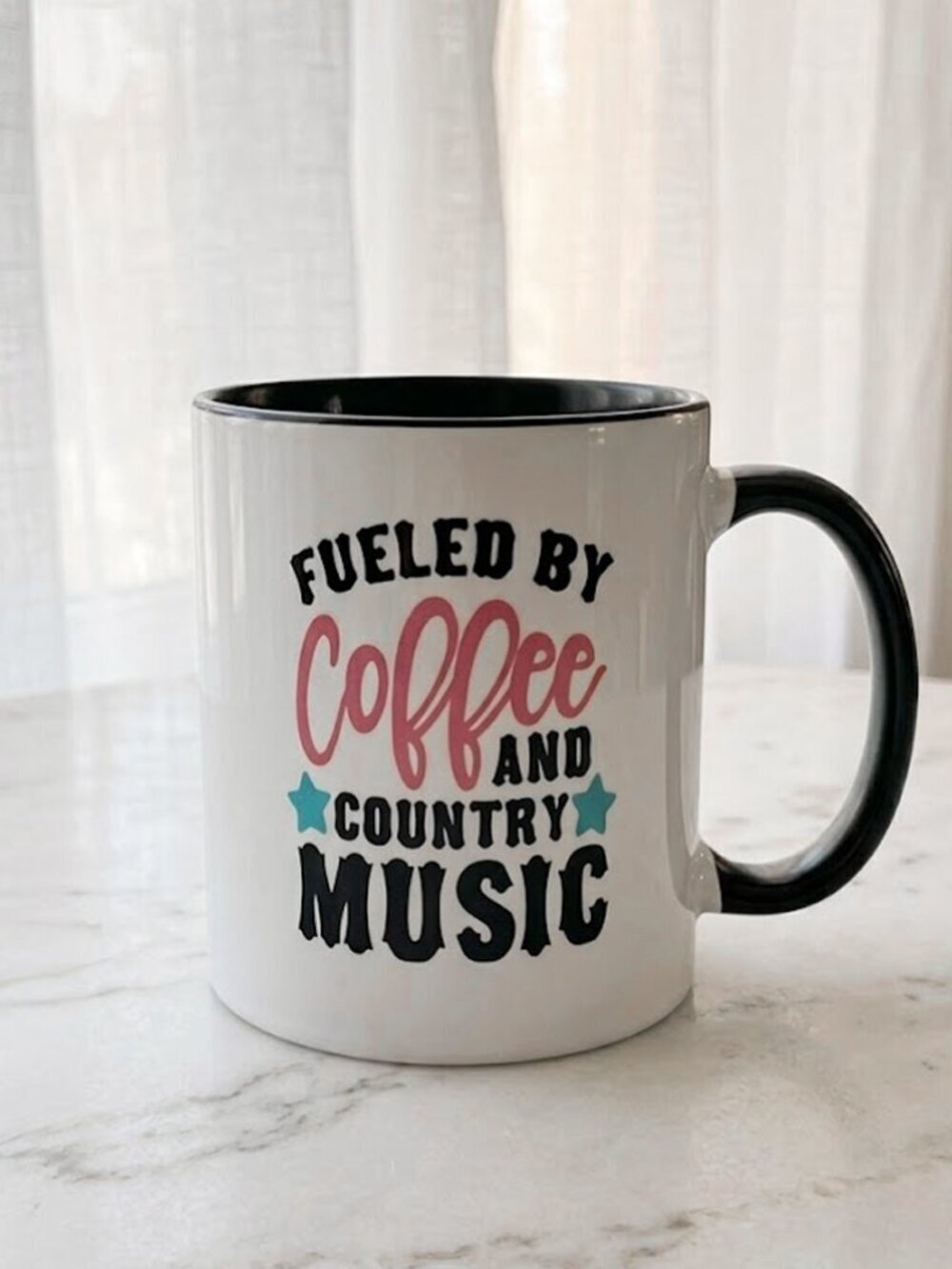 Fueled by Coffee and Country Music Coffee Mug